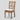 Ritu Rattan and Mahognay Wood Dining Side Chair with Cushion