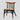 Josslyn Mahogany Wood and Rattan Dining Chair