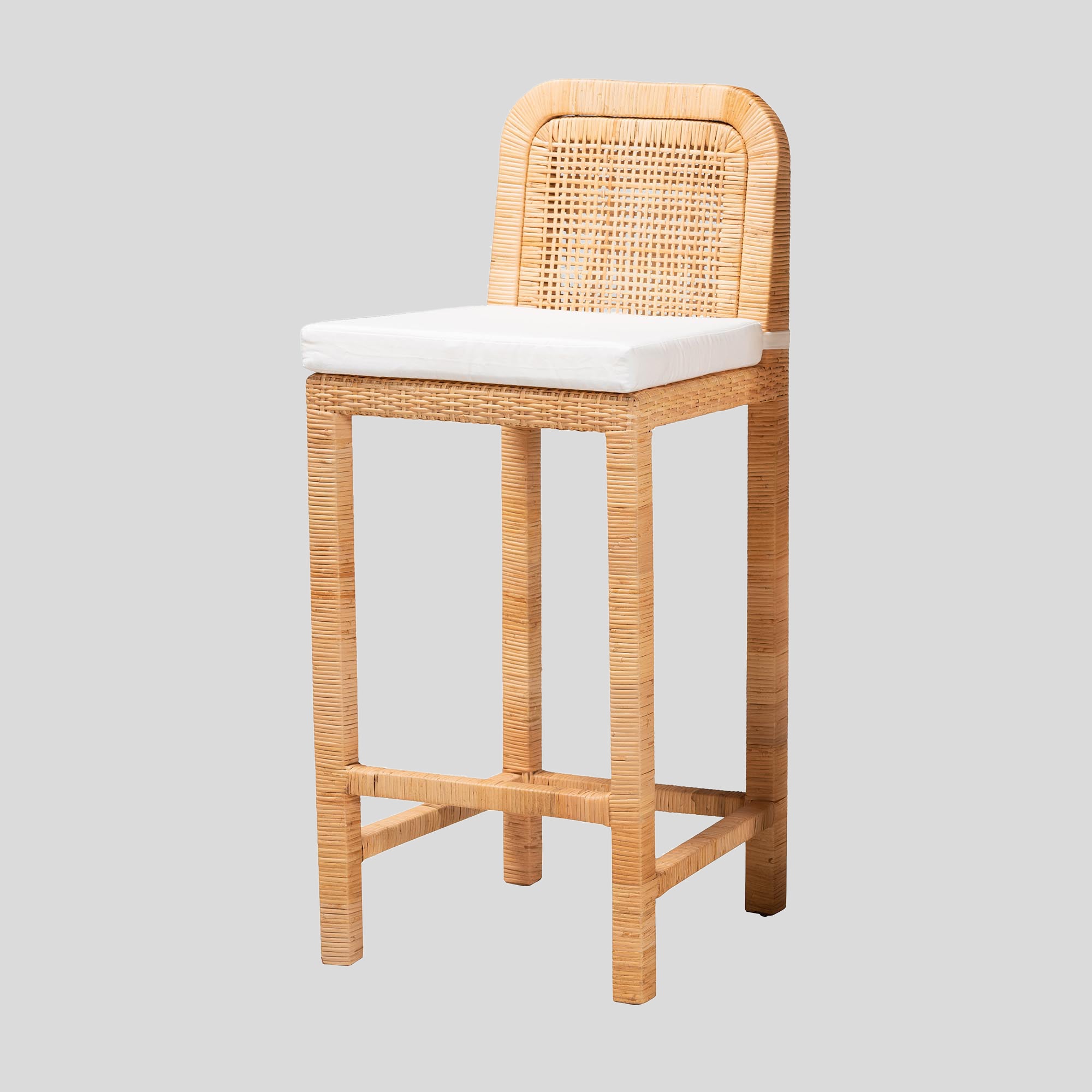 Modern Bohemian Bar Stool – Bali & Pari